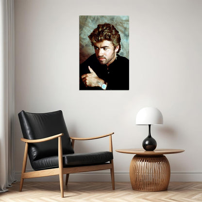 George Michael Singer Music Producer Picture Poster Wall Art Print Home Wall Decor - xonomax
