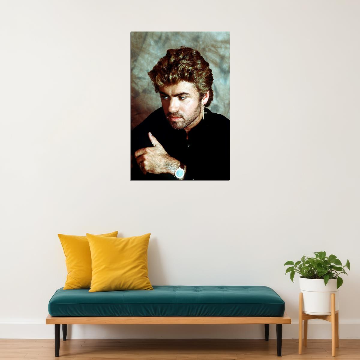 George Michael Singer Music Producer Picture Poster Wall Art Print Home Wall Decor - xonomax