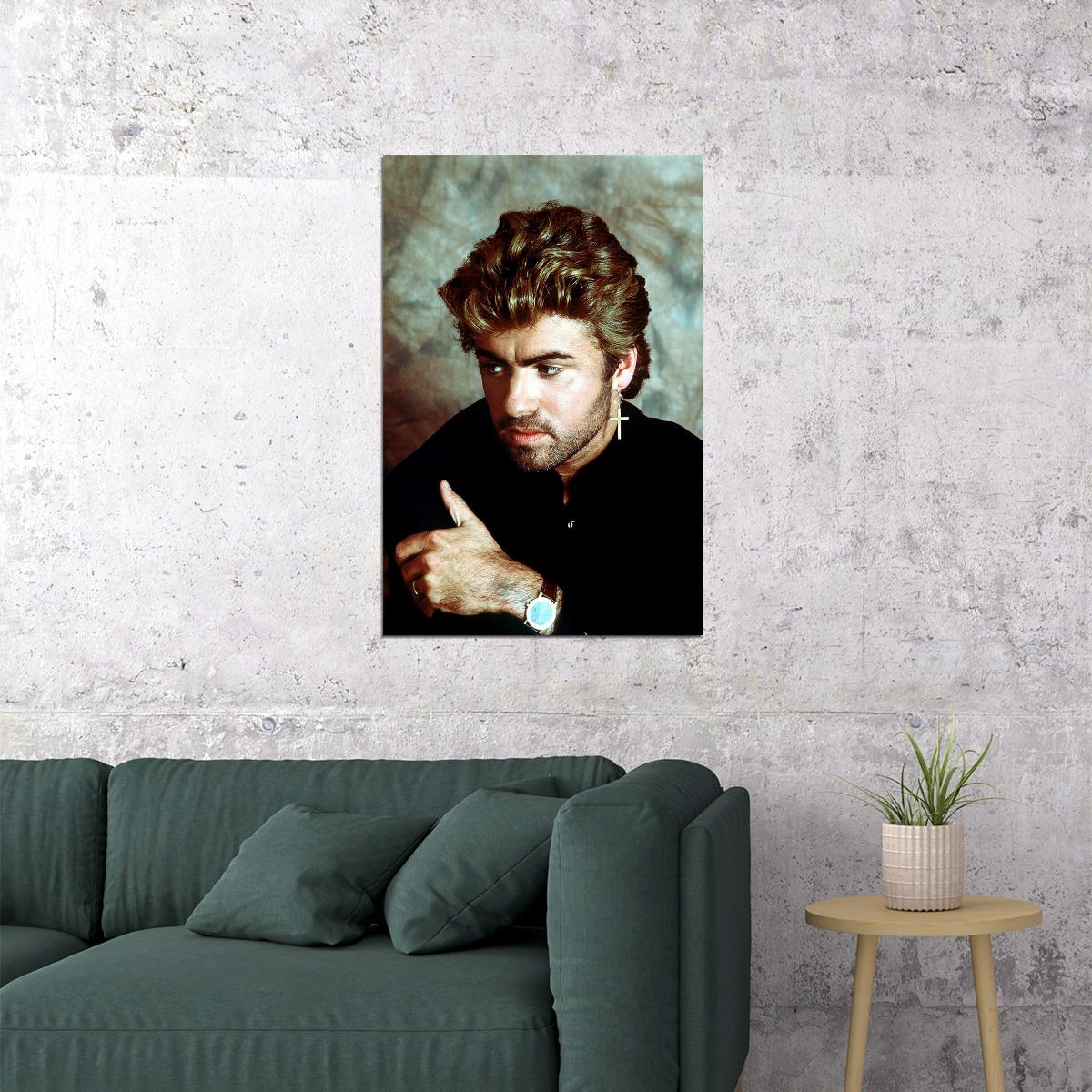 George Michael Singer Music Producer Picture Poster Wall Art Print Home Wall Decor - xonomax