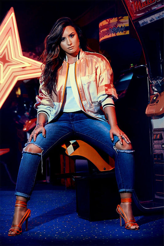 Demi Lovato Sexy Actress Singer Star Beautiful Model Poster Wall Art Print Home Wall Decor - xonomax