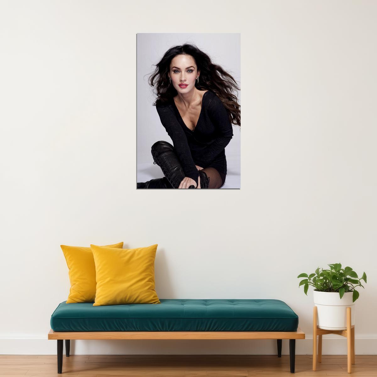 Megan Fox Movie Usa Actress Attractive Model Poster Wall Art Print Home Wall Decor - xonomax