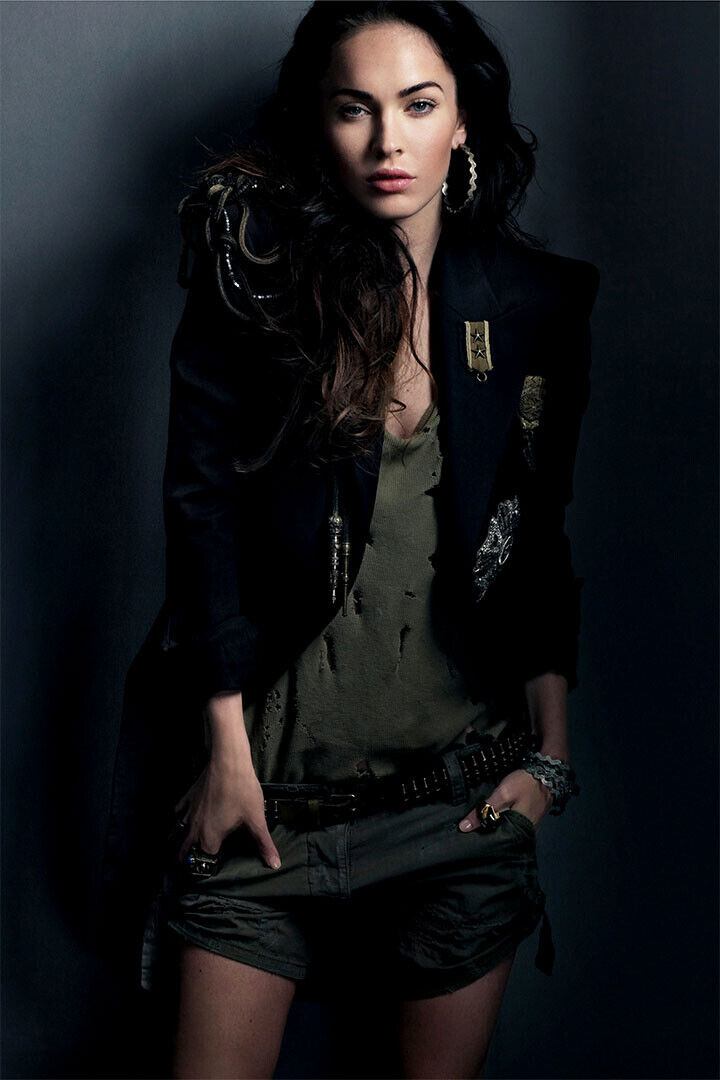 Megan Fox Movie Usa Actress Artist Model Famous Poster Wall Art Print Home Wall Decor - xonomax