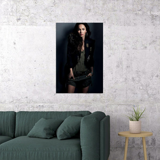 Megan Fox Movie Usa Actress Artist Model Famous Poster Wall Art Print Home Wall Decor - xonomax