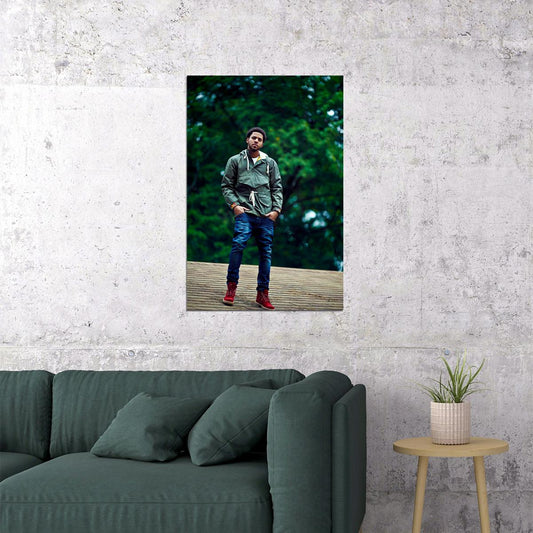 J Cole 2014 Forest Hills Drive Music Album Poster Wall Art Print Home Wall Decor - xonomax