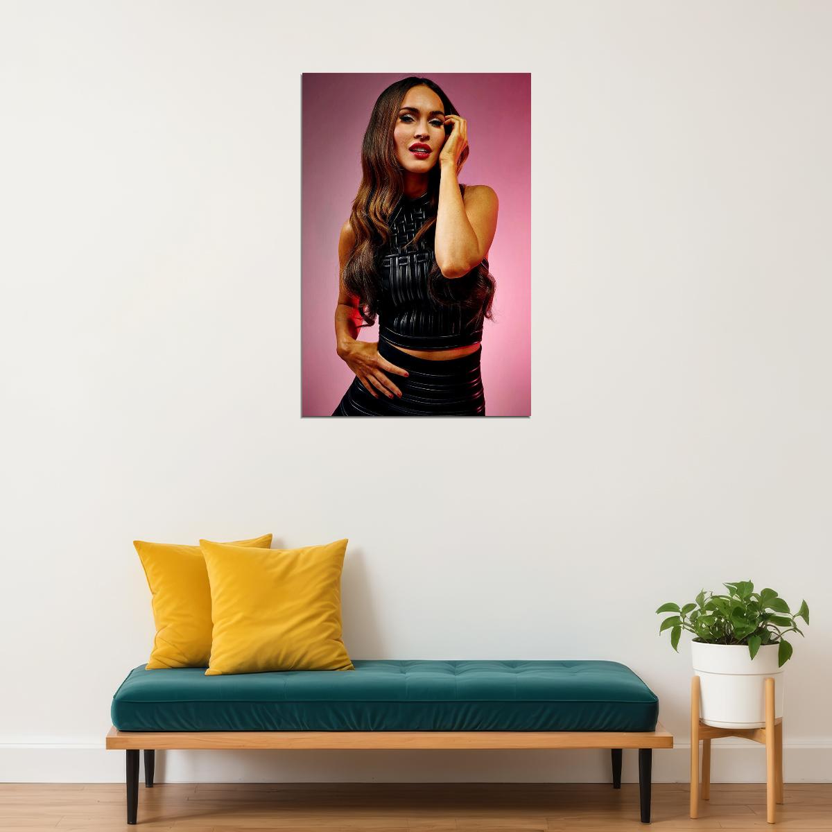 Megan Fox Movie Usa Actress Producer Artist Model Poster Wall Art Print Home Wall Decor - xonomax