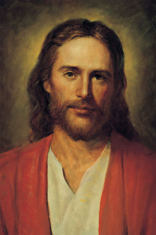 Jesus Christ Vintage Religious Portrait Oil Poster Wall Art Print Home Wall Decor - xonomax