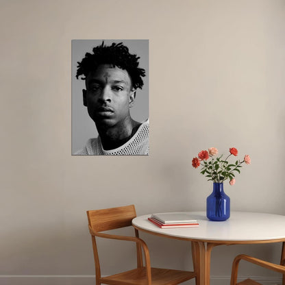 Kodak Black 21 Savage Lil Uzi Famous Rap Artist Poster Wall Art Print Home Wall Decor - xonomax