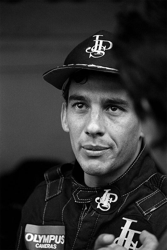 Ayrton Senna F1 Formula Car Racing Poster Wall Art Print Home Wall Decor - xonomax