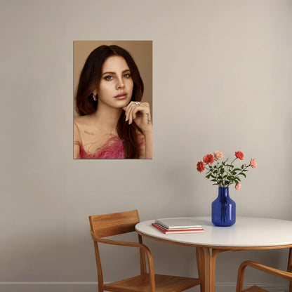 Lana Del Rey Artist Music Poster Wall Art Print Home Wall Decor - xonomax