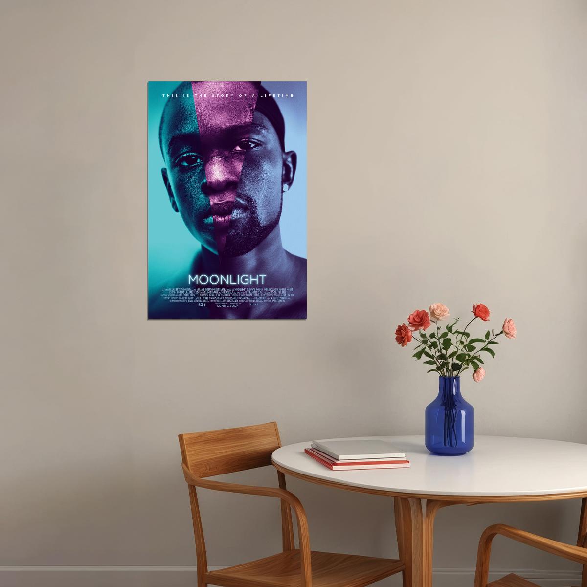 Moonlight Movie 2016 Oscar Best Film Drama Poster Wall Art Print Home Wall Decor - xonomax