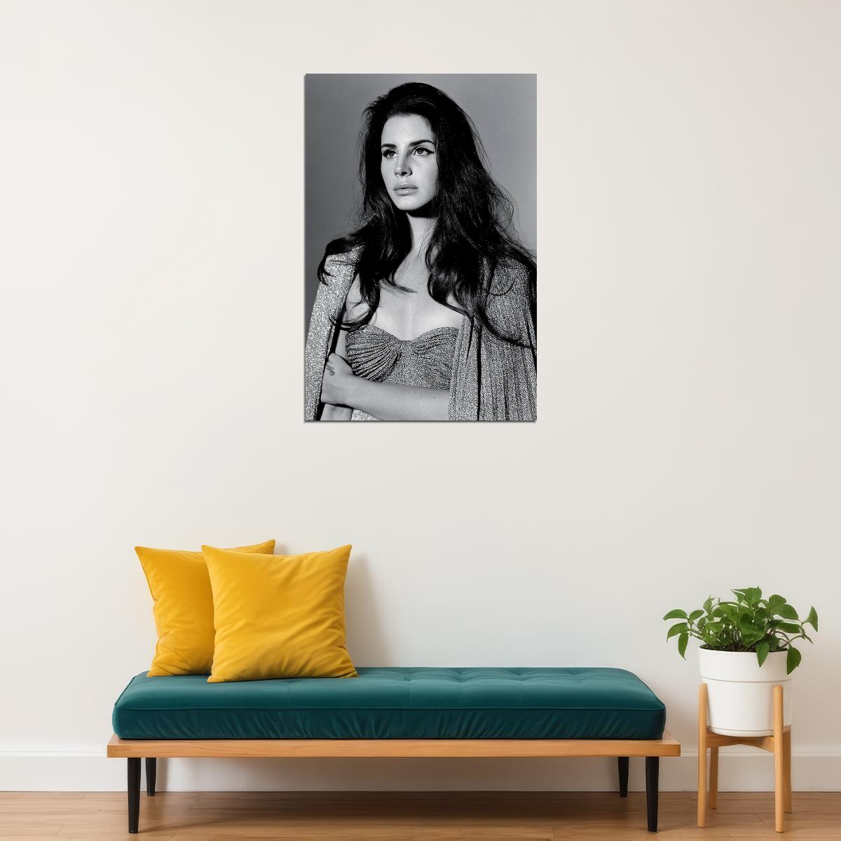 Lana Del Rey Songwriter Singer Artist Poster Wall Art Print Home Wall Decor - xonomax