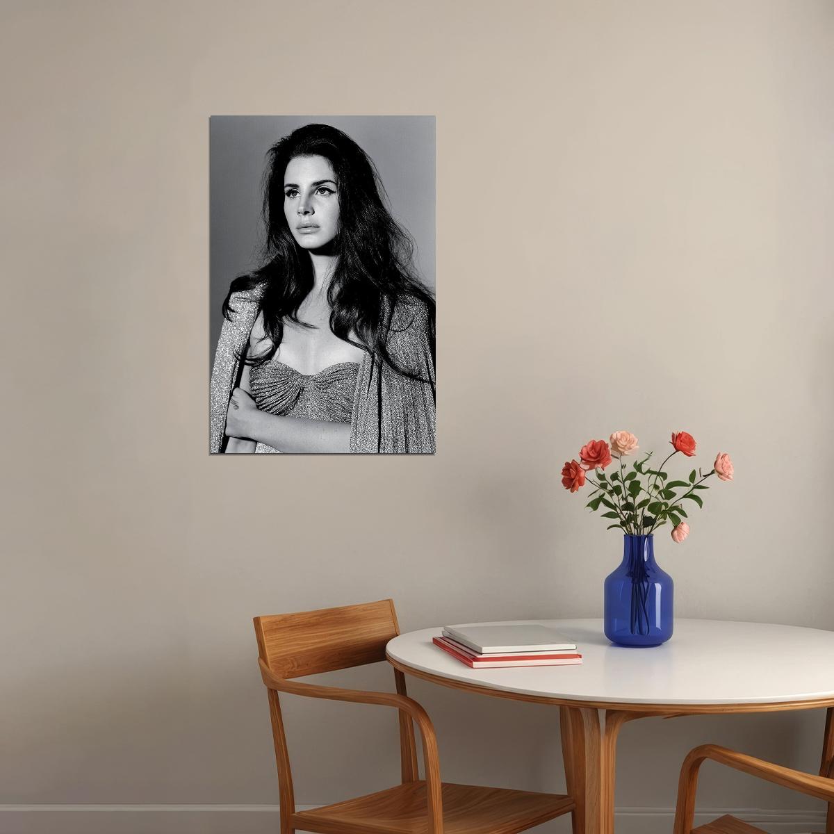 Lana Del Rey Songwriter Singer Artist Poster Wall Art Print Home Wall Decor - xonomax