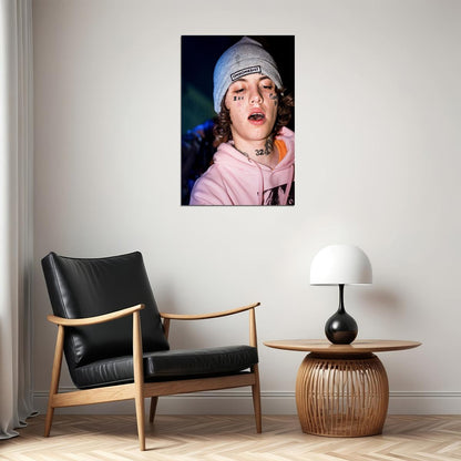 Lil Xan American Rap Music Singer Rapper Star Poster Wall Art Print Home Wall Decor - xonomax