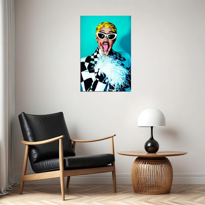 Cardi B American Fashion Female Rapper Actress Poster Wall Art Print Home Wall Decor - xonomax