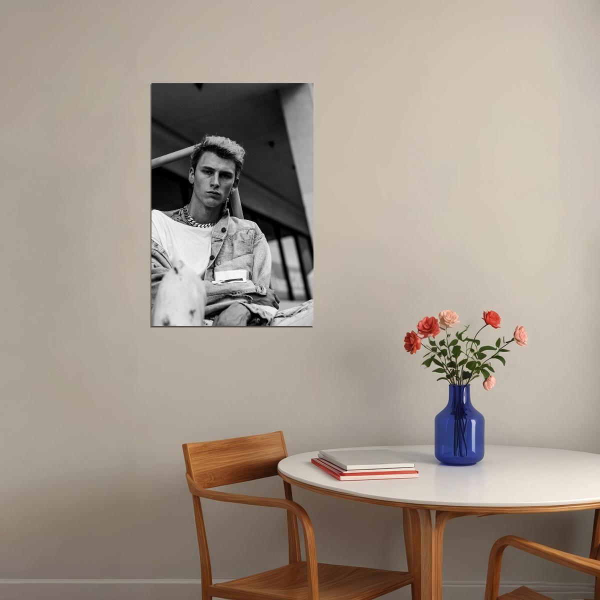 Machine Gun Kelly Bad Boy Songwriter Poster Wall Art Print Home Wall Decor - xonomax