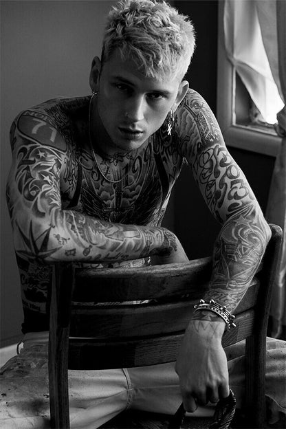 Machine Gun Kelly Bad Boy Artist Rapper Poster Wall Art Print Home Wall Decor - xonomax