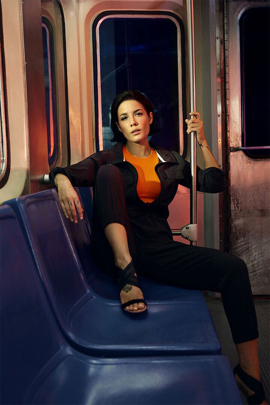 Halsey Music Singer Girl Star Musician Poster Wall Art Print Home Wall Decor - xonomax