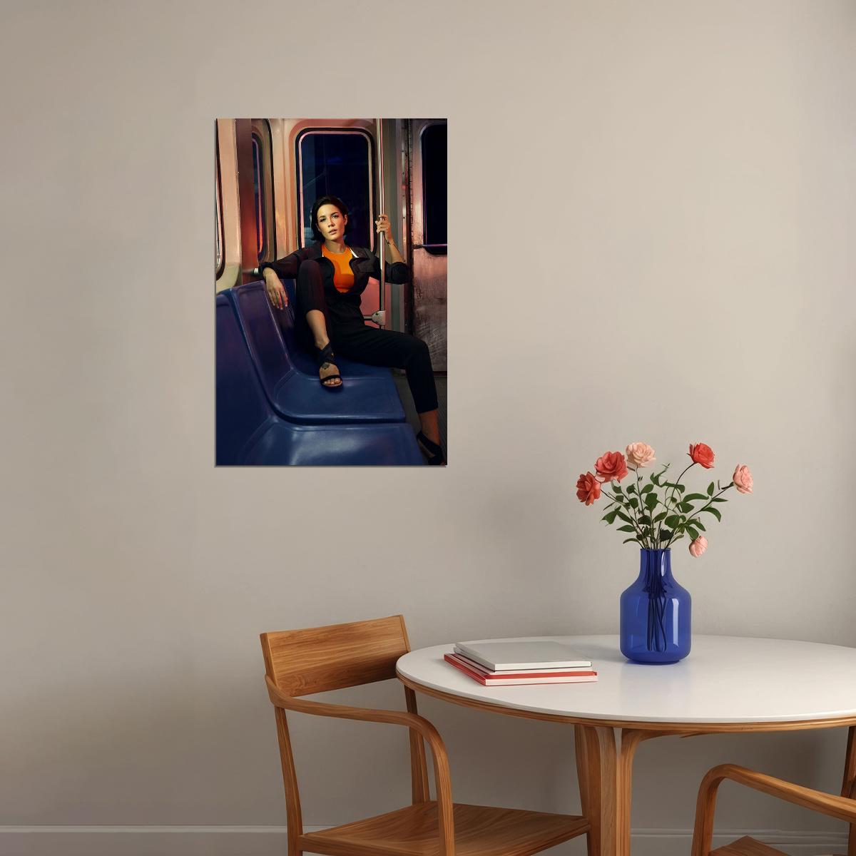 Halsey Music Singer Girl Star Musician Poster Wall Art Print Home Wall Decor - xonomax