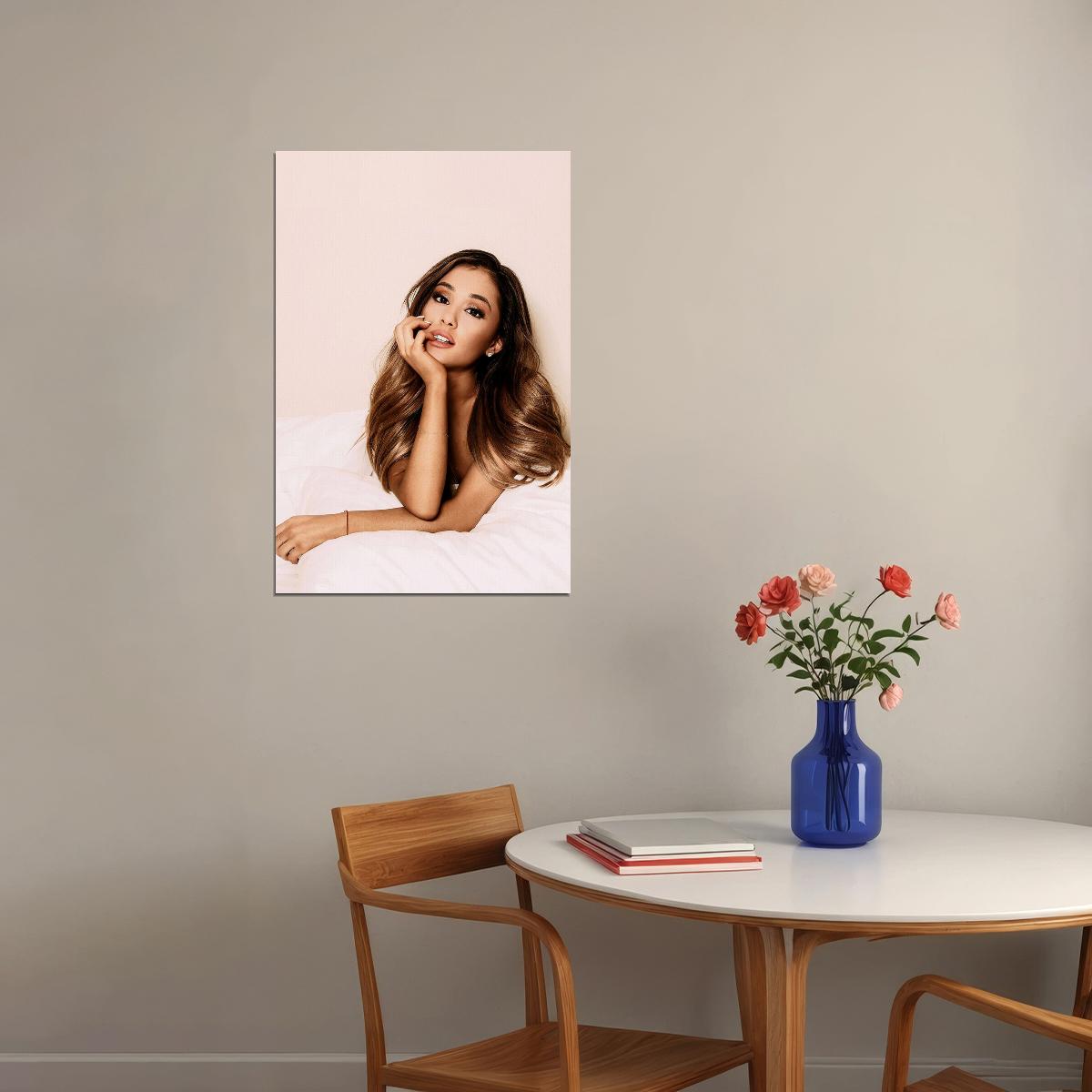 Ariana Grande Rap Music Singer Poster Wall Art Print Home Wall Decor - xonomax