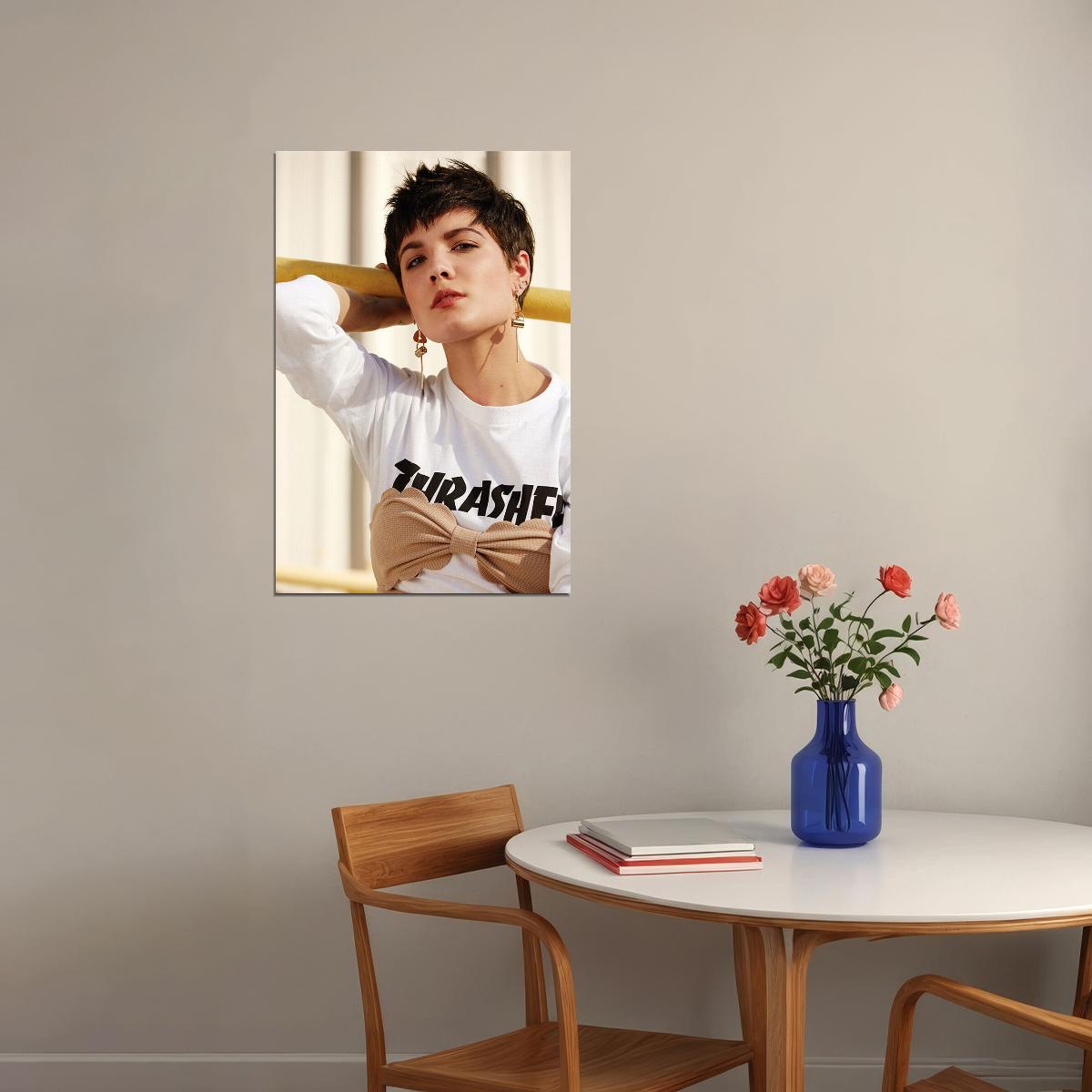 Halsey Music Singer Girl Star Poster Wall Art Print Home Wall Decor - xonomax