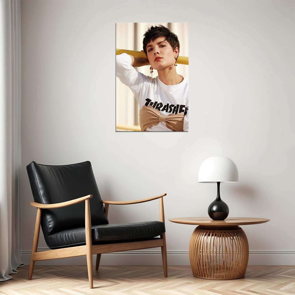 Halsey Music Singer Girl Star Poster Wall Art Print Home Wall Decor - xonomax