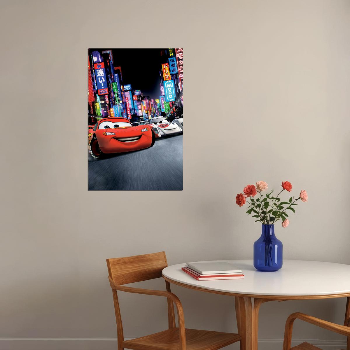 Cars 2 Movie Animation Comedy Action Poster Wall Art Print Home Wall Decor - xonomax