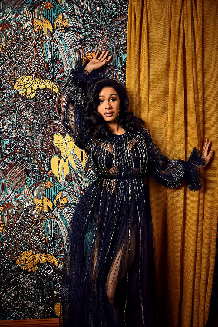Cardi B American Fashion Female Rapper Singer Poster Wall Art Print Home Wall Decor - xonomax