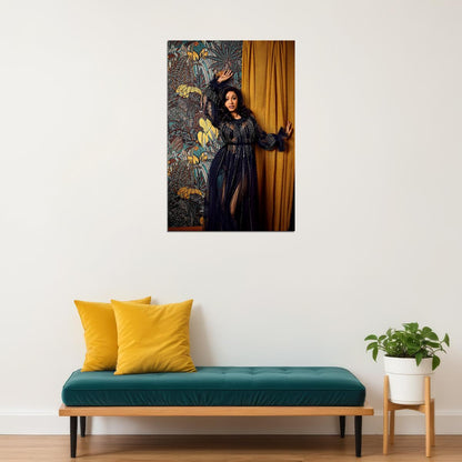Cardi B American Fashion Female Rapper Singer Poster Wall Art Print Home Wall Decor - xonomax
