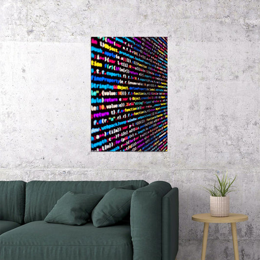 Computer Programming Code Funny Science Technology Poster Wall Art Print Home Wall Decor - xonomax
