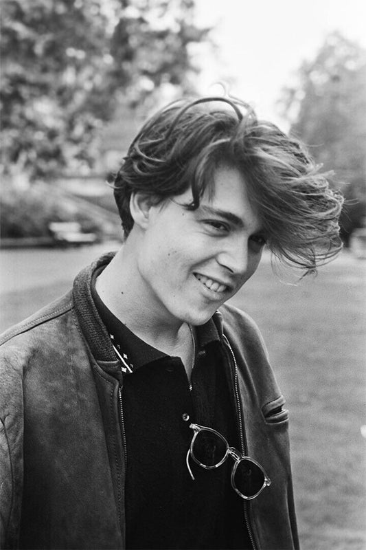 Actor Johnny Depp Music Star Young Poster Wall Art Print Home Wall Decor - xonomax