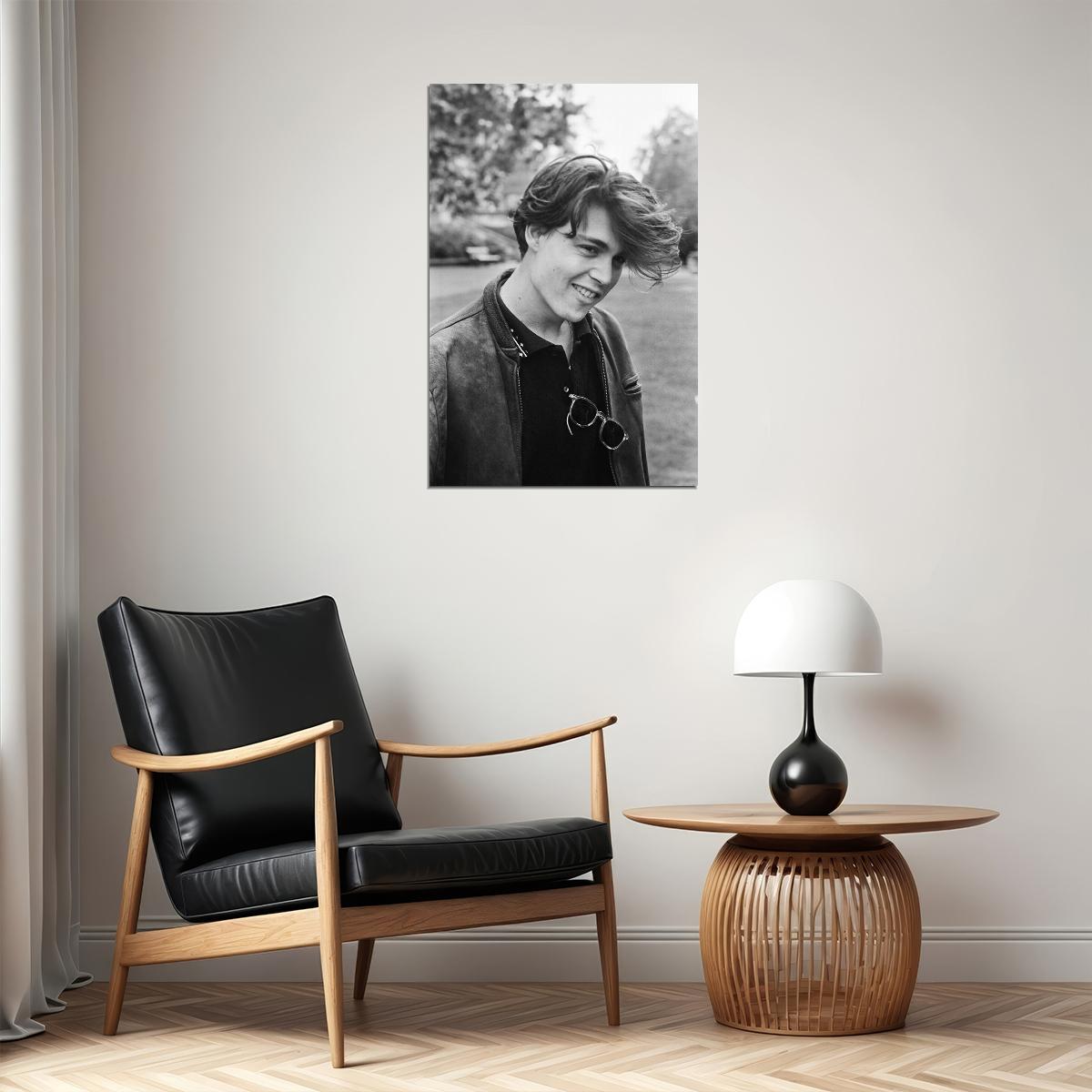 Actor Johnny Depp Music Star Young Poster Wall Art Print Home Wall Decor - xonomax