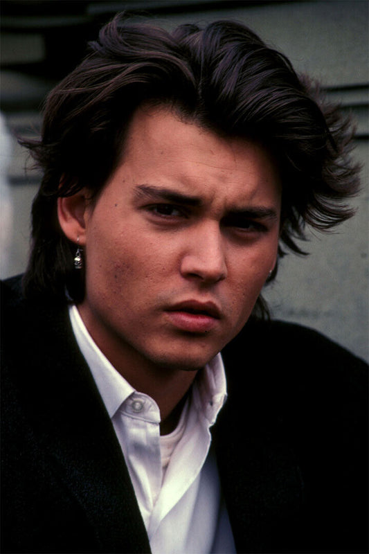 Actor Johnny Depp Music Star Young Poster Wall Art Print Home Wall Decor - xonomax