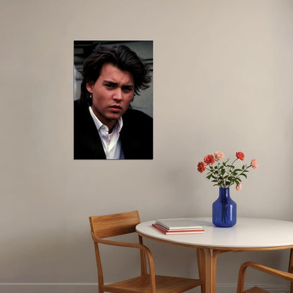 Actor Johnny Depp Music Star Young Poster Wall Art Print Home Wall Decor - xonomax