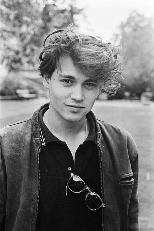 Actor Johnny Depp Music Star Young Actress Poster Wall Art Print Home Wall Decor - xonomax