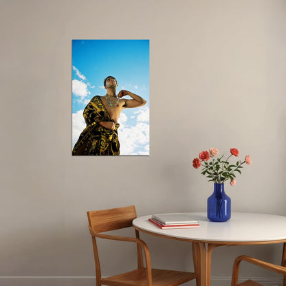Bad Bunny 2018 Tour Trap Rap Music Singer Star Poster Wall Art Print Home Wall Decor - xonomax