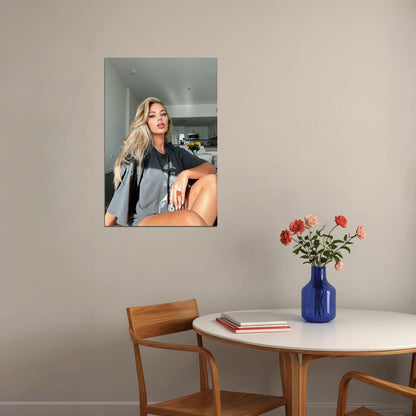 Alina Baraz Beauty Singer Music Star Picture Poster Wall Art Print Home Wall Decor - xonomax