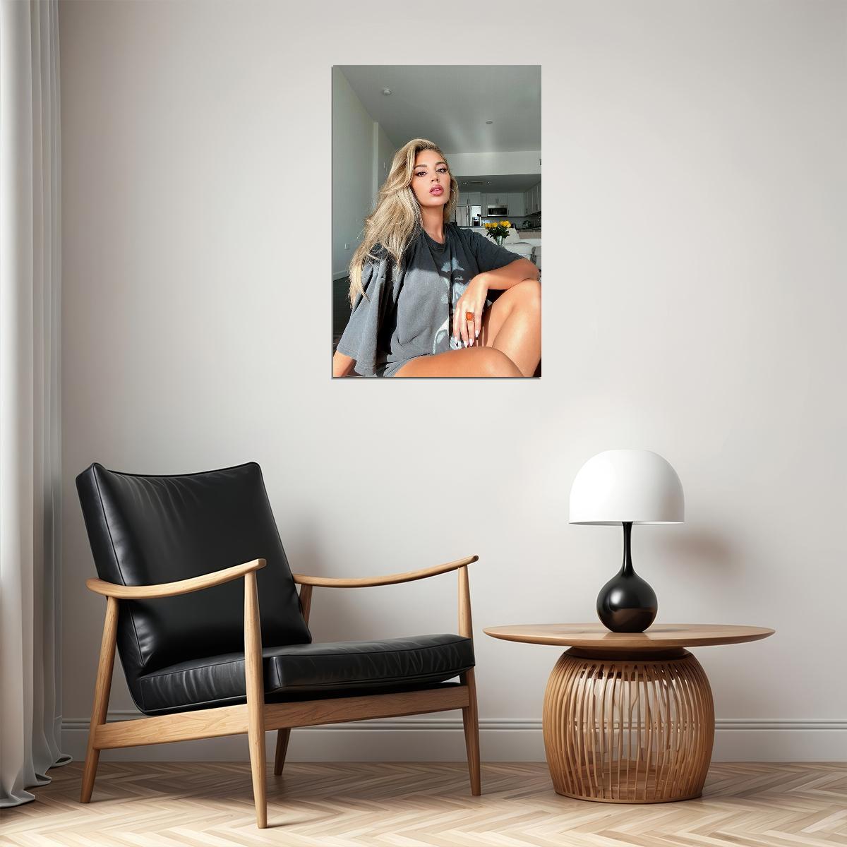 Alina Baraz Beauty Singer Music Star Picture Poster Wall Art Print Home Wall Decor - xonomax