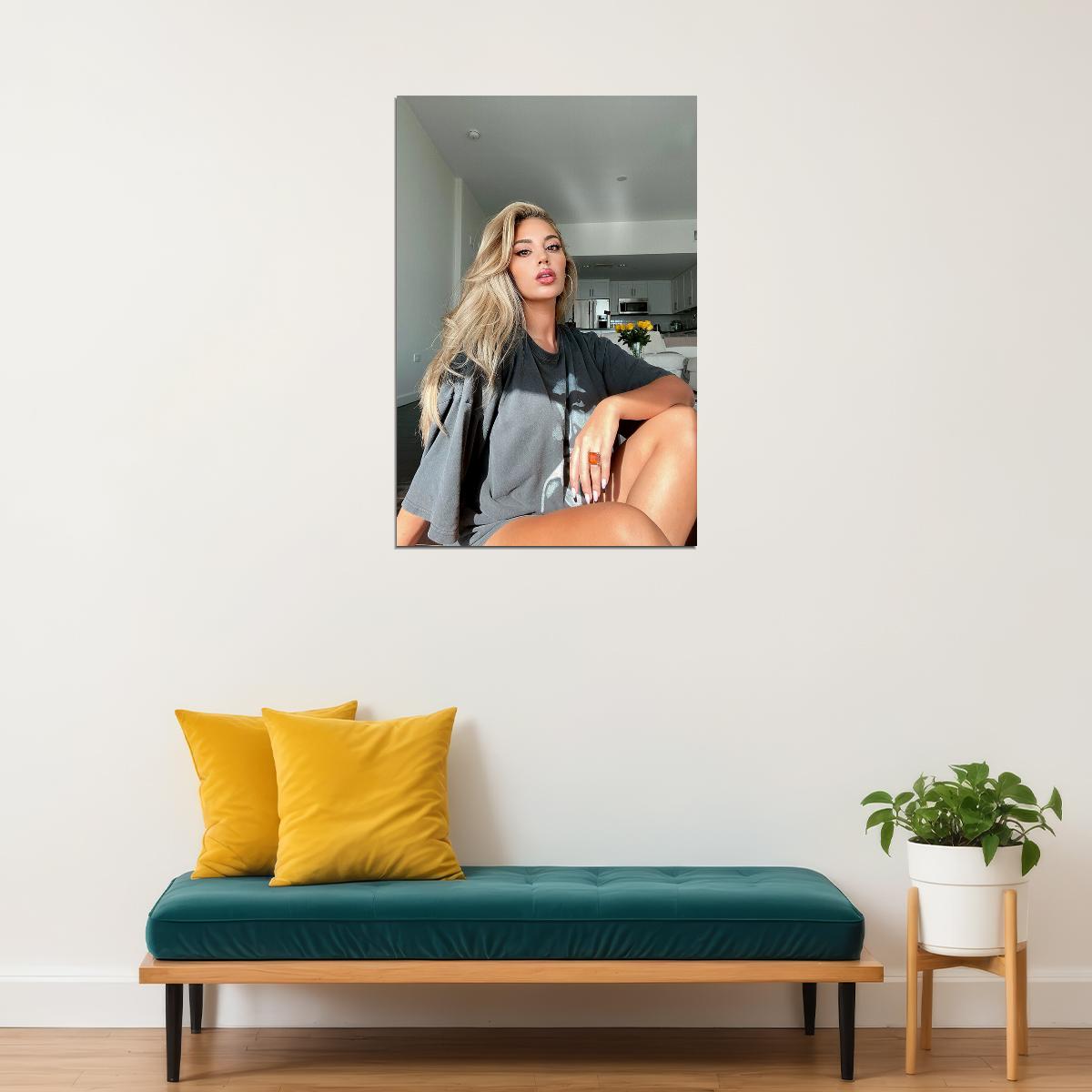Alina Baraz Beauty Singer Music Star Picture Poster Wall Art Print Home Wall Decor - xonomax
