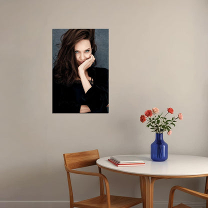 Angelina Jolie Sexy Actress Beautiful Model Poster Wall Art Print Home Wall Decor - xonomax