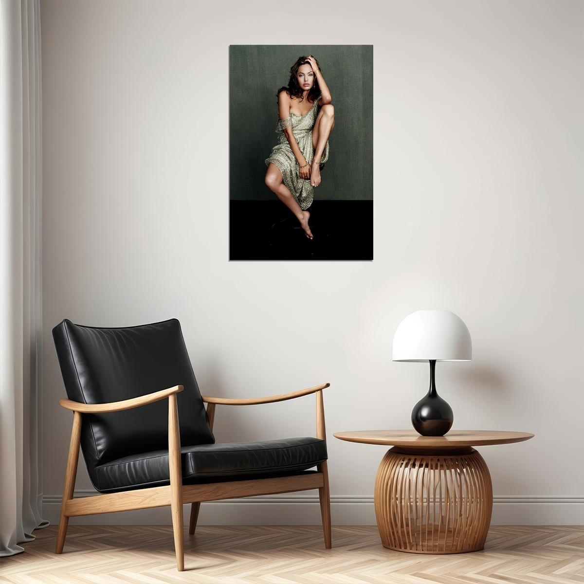 Angelina Jolie Sexy Actress Philanthropist Poster Wall Art Print Home Wall Decor - xonomax