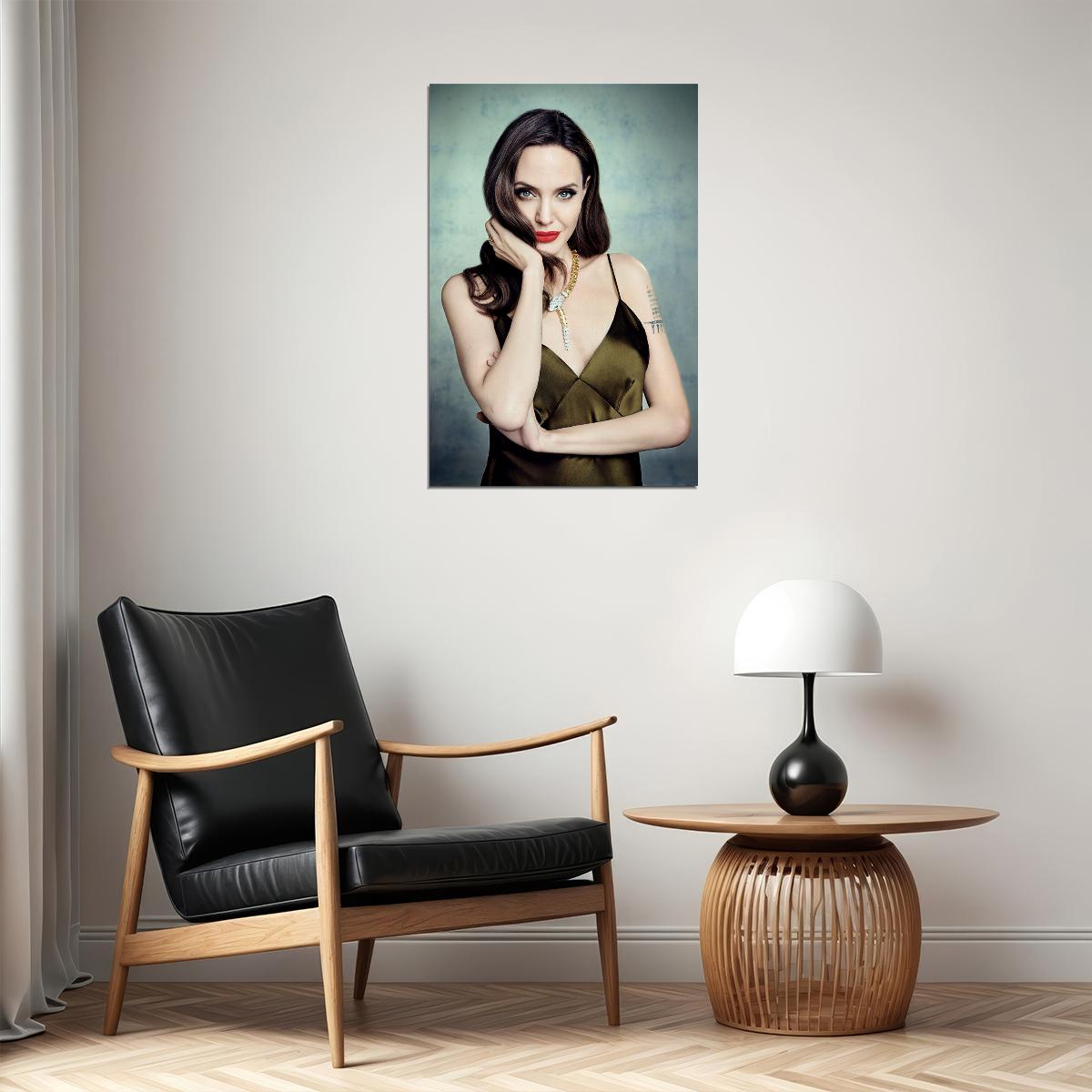 Angelina Jolie Sexy Actress Artist Producer Poster Wall Art Print Home Wall Decor - xonomax