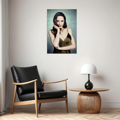 Angelina Jolie Sexy Actress Artist Producer Poster Wall Art Print Home Wall Decor - xonomax