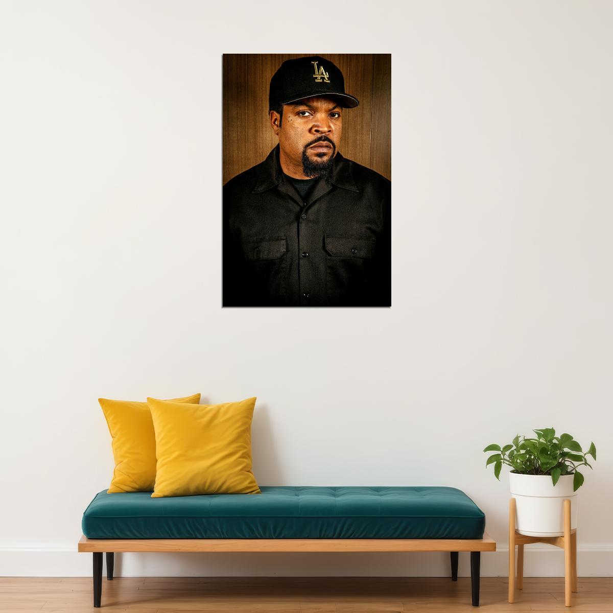 Ice Cube Rap Hip Hop Nwa Music Rapper Actor Poster Wall Art Print Home Wall Decor - xonomax