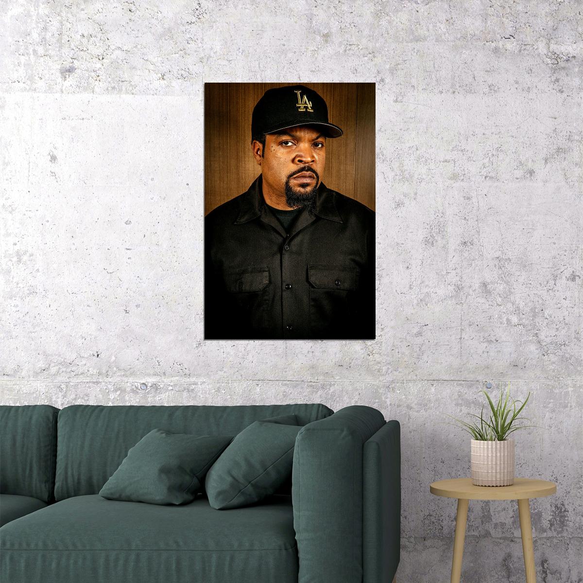Ice Cube Rap Hip Hop Nwa Music Rapper Actor Poster Wall Art Print Home Wall Decor - xonomax