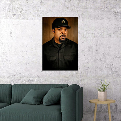 Ice Cube Rap Hip Hop Nwa Music Rapper Actor Poster Wall Art Print Home Wall Decor - xonomax