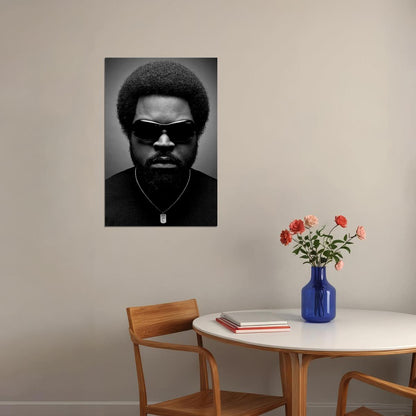 Ice Cube Rap Hip Hop Nwa Music Actor Rapper Poster Wall Art Print Home Wall Decor - xonomax