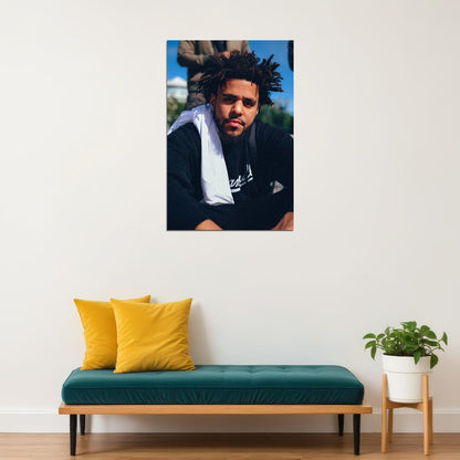 J Cole Hip Hop Rap Music Star Singer Poster Wall Art Print Home Wall Decor - xonomax