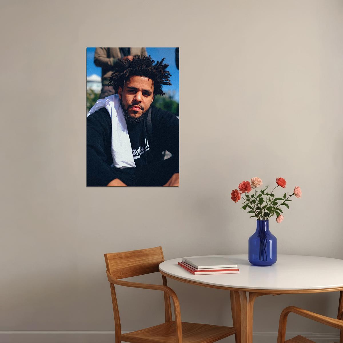 J Cole Hip Hop Rap Music Star Singer Poster Wall Art Print Home Wall Decor - xonomax