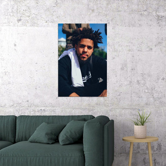 J Cole Hip Hop Rap Music Star Singer Poster Wall Art Print Home Wall Decor - xonomax