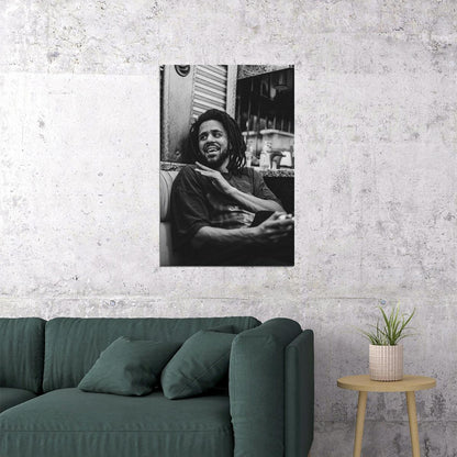 J Cole Hip Hop Rap Music Star Rapper Poster Wall Art Print Home Wall Decor - xonomax